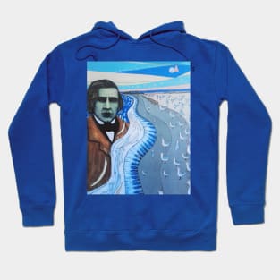 Chopin at the beach Hoodie